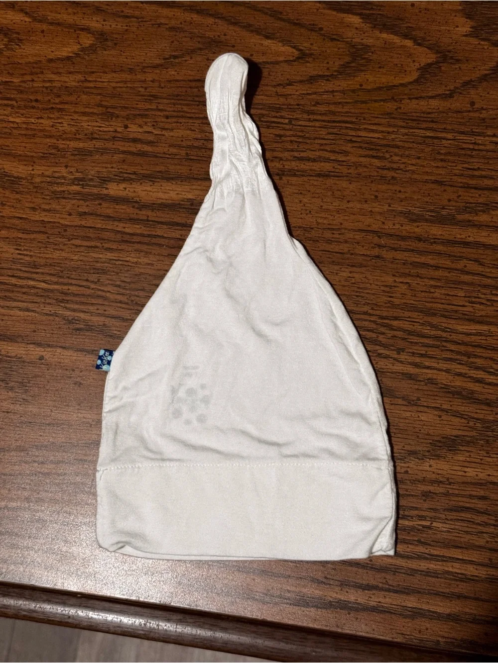 White Long Sleeve Baby Gown